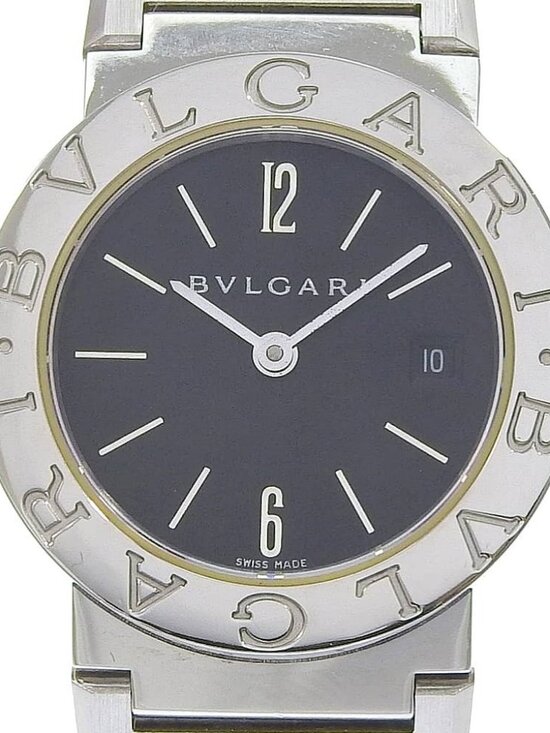 BVLGARI Bvlgari Bvlgari Watches BB26Stainless Steel Silver blackDial Stain... main image 5